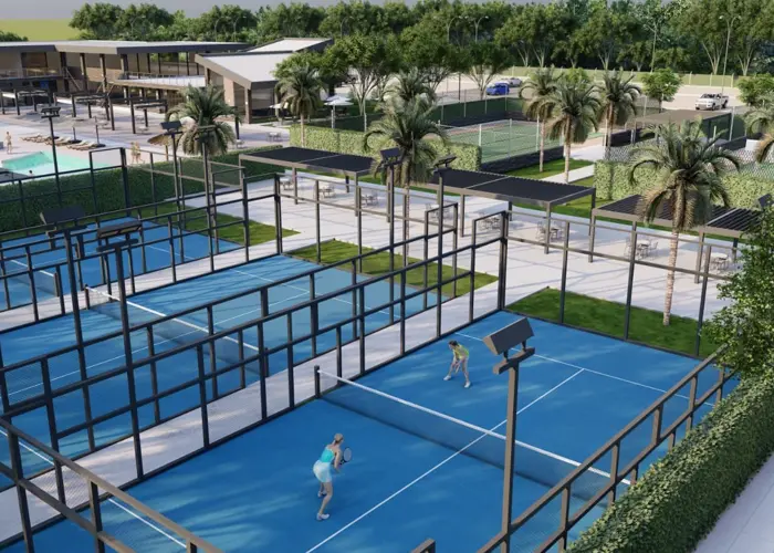 Canchas de pádel y tenis