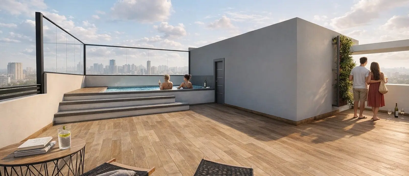 Terraza panorámica